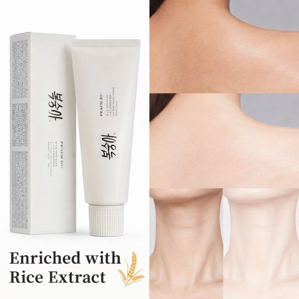 Korean Rice Essence Cream – Brightening & Moisturizing Skin Tone Cream (3-in-1)